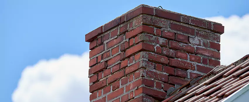 Brick Chimney Flue Installation in Gardner, MA