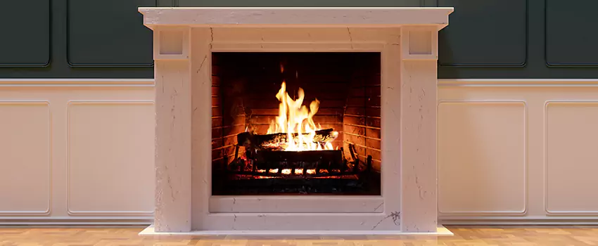 Decorative Electric Fireplace Installation in Gardner, Massachusetts