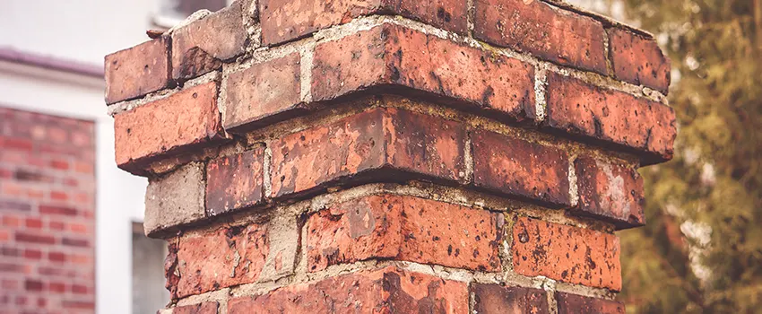 Cracked Chimney Bricks Repair Cost in Gardner, Massachusetts