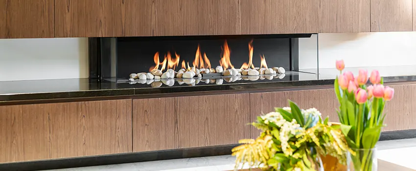 Double-height Fireplace Design Refurbishment in Gardner, Massachusetts